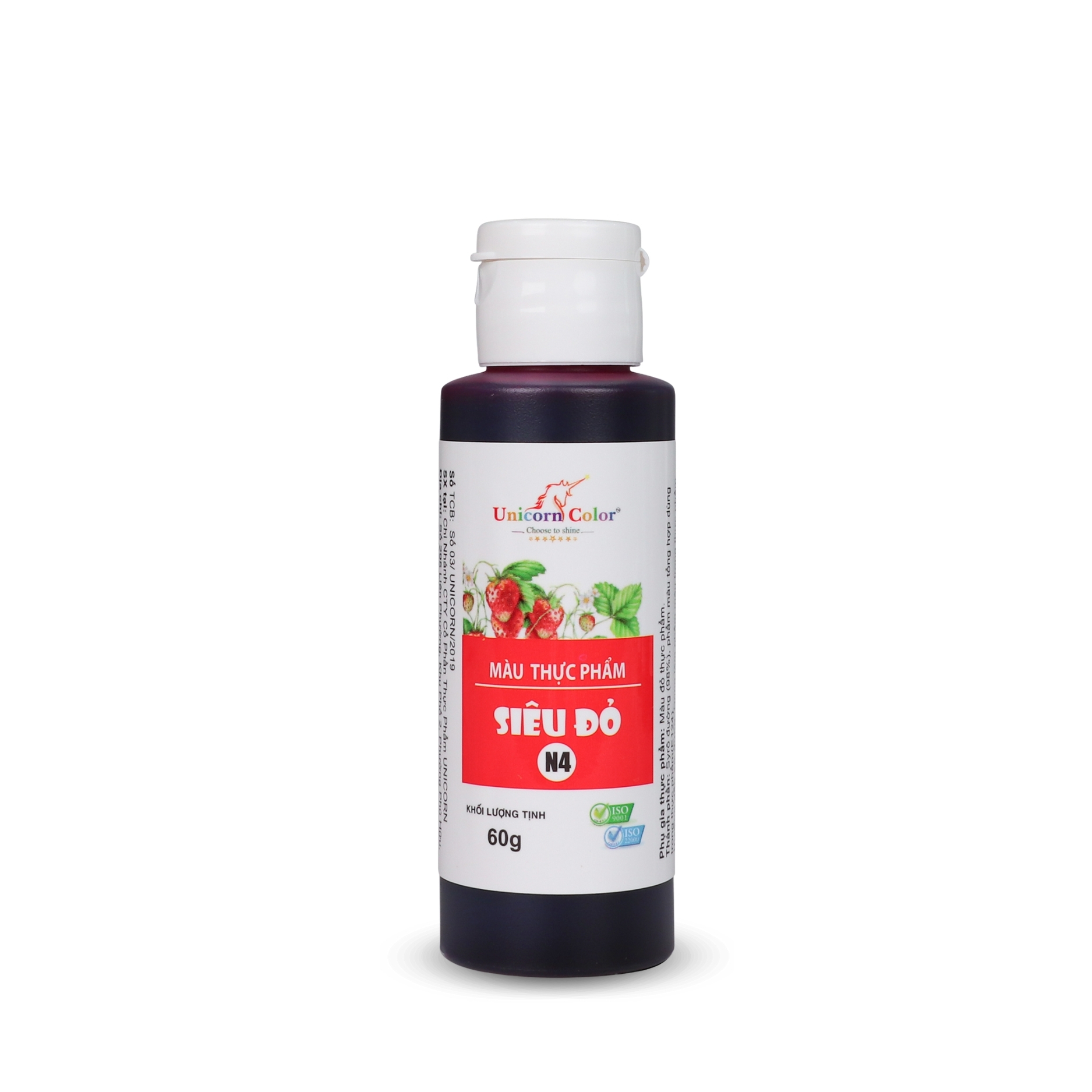 Màu Siro Unicorn Siêu Đỏ 60g